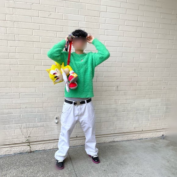 Green Stussy Sweater - Picture 4 of 4